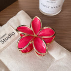 Hair clip - Golden Monoi flowers