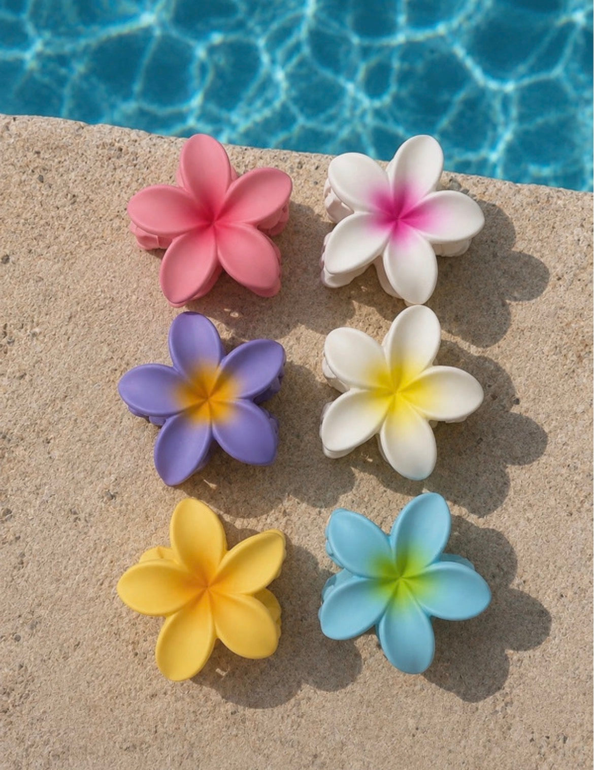pack of 6 mini hair clips