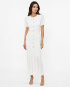Elegant Ribbed Knit Dress