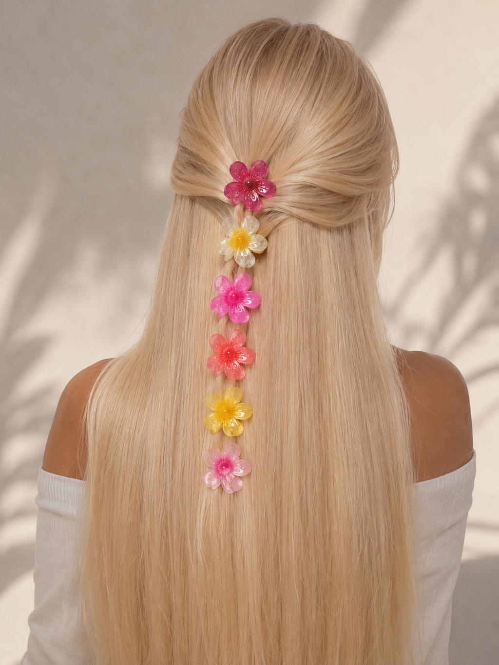 pack of 6 mini hair clips