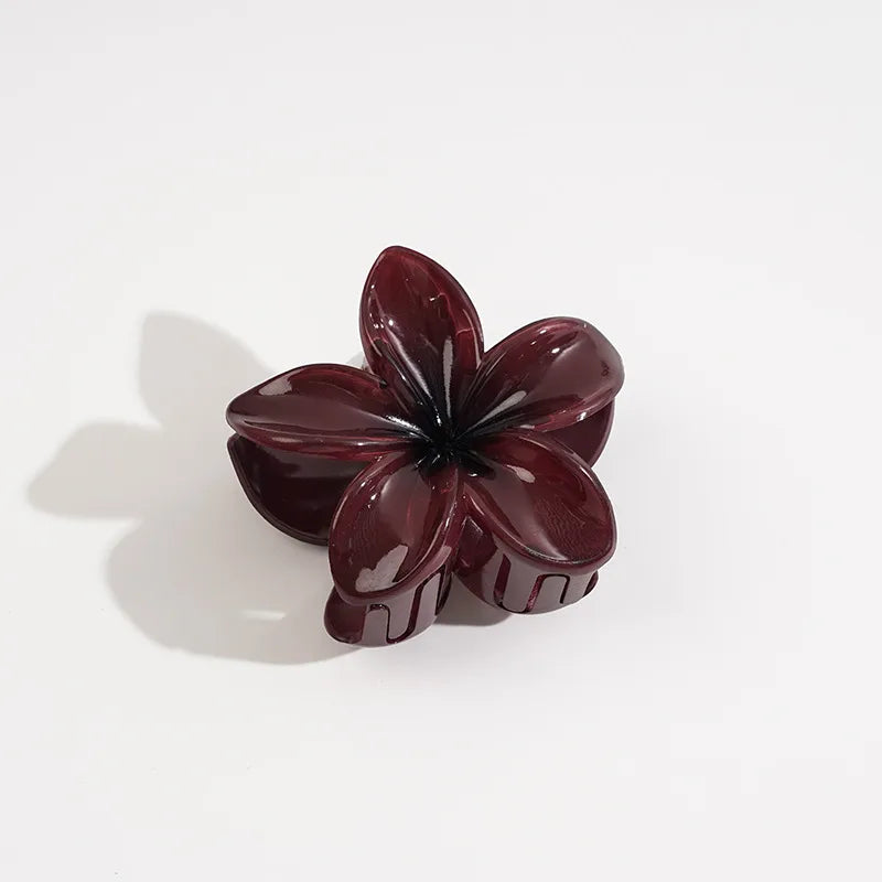 Pince à cheveux - fleurs de Monoî