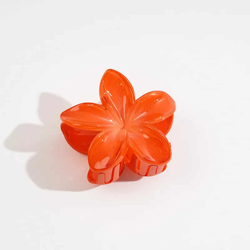 Pince à cheveux - fleurs de Monoî